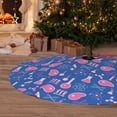 thumbnail image 2 of Cauagu 36" Christmas Tree Skirt Science Experiment Pattern Christmas Tree Decorations Tree Mat for Xmas Decorations Occasion Holiday Home Decor -36", 2 of 7