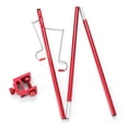 thumbnail image 1 of Sonducket Poste de lámpara de Camping, poste de aleación de aluminio plegable, gancho de rotación de 270 grados, Kit de soporte de luz portátil, carpas Rojo Doble cabeza Sonducket OD020923-04B, 1 of 6
