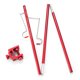 thumbnail image 1 of Sonducket Poste de lámpara de Camping, poste de aleación de aluminio plegable, gancho de rotación de 270 grados, Kit de soporte de luz portátil, carpas Rojo Doble cabeza Sonducket OD020923-04B, 1 of 6