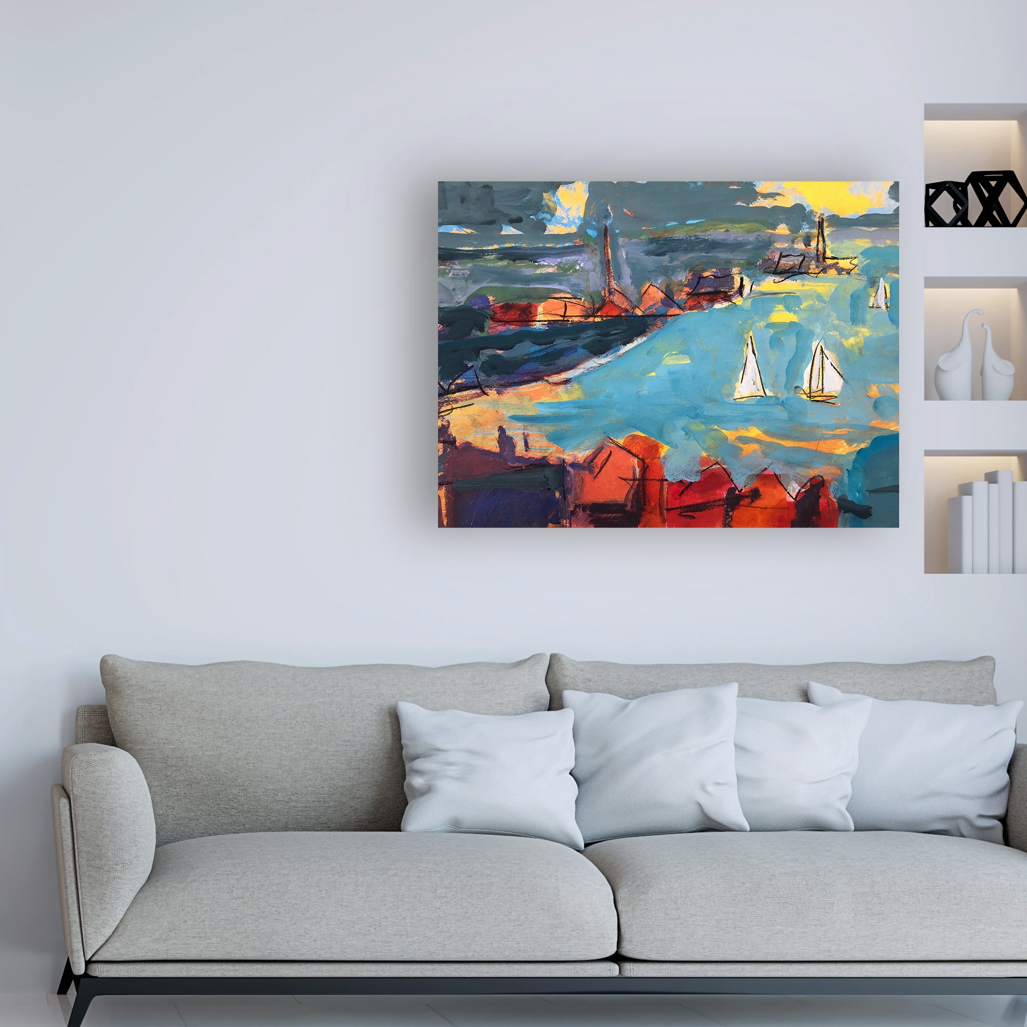 Trademark Fine Art 'Homeward Bound' Canvas Art by Per Ander