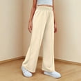 thumbnail image 7 of Kaemgyyd Teens Girls Boys Sweatpants with Pockets Casual Loose High Waist Wide Leg Pants Lightweight Running Workout Hiking Trousers, 7 of 7