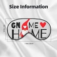 thumbnail image 5 of Xecao Gnome Home With A Cute Gnome for Soft Fluffy Sleeping Blindfold, Nap eye cover tailored for the utmost comfort for girls, women, kids, and adults., 5 of 7