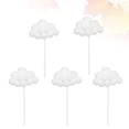thumbnail image 6 of Cupcake Cake Topper Picks Pick Cloud Party Clouds Kids Baby Shower Birthday Funny Topper Yarnball Decoration Dessert, 6 of 6
