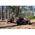 thumbnail image 6 of Yard Force YF56vRX Z42-562 42-Inch Zero Turn Mower, 56V Battery, 4-Acre Range, 3-in-1 Cutting, 5-Inch LCD, Plush Seat w/ Armrests, LED Lights, USB Charger, Rear Hitch Mount, 6 of 6