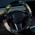thumbnail image 2 of Wolf 14.5 Inch Printing PVC Leather Car Wheel Cover Steering Wheel Cover Auto Accessories, 2 of 6