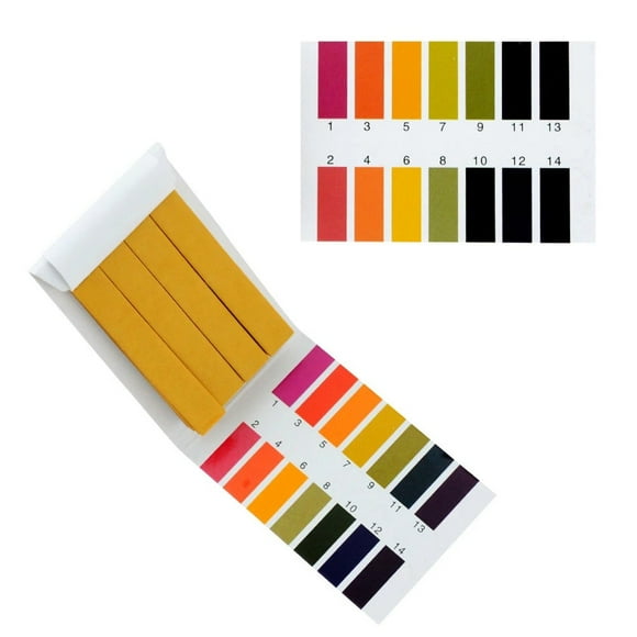 80Pcs Ph -14 Full Range Litmus Test Paper Strips Tester Indicator Urine Mingyqi