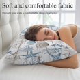 thumbnail image 5 of Ocean Coastal Throw Pillow Cover 24 x 36 Inch Decorative Pillow Cover Ocean Nautical Coral Shells Wooden Grain Lumbar Pillowcase Seasonal Rectangle Cushion Case for Couch Sofa Bed Living Room, 5 of 9
