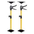 thumbnail image 1 of M Buder 2 Juegos de Gatos de Armario Poste de Soporte Telescópico de Metal para Instalación de Gabinetes de Baño y Techo 50-115 cm / 19.7-45.3 in Amarillo Resistente 40kg, 1 of 9