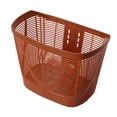 thumbnail image 2 of Almencla Panier avant de Vélo Portable Rétro Accessoires de Cyclisme Marron, 2 of 8