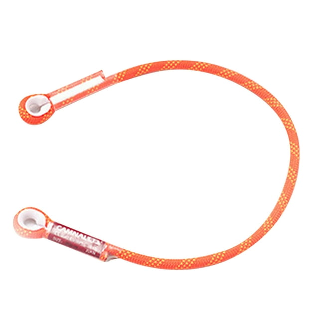 120 CM Prusik Corde Boucle Escalade Équipement Fournitures Survie Protection contre les Chutes Roche Activités de Plein Air Arbre Arboriste Randonnée Orange