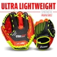 thumbnail image 4 of Guante de béisbol Franklin Sports NeoGrip Kids Red 9.0, 4 of 9