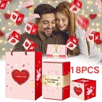 Valentine's Day Exploding Money Gift Box, Money Box Explosion Pop Up Surprise Box, Money Pop Up Gift Box Exploding Gift Box