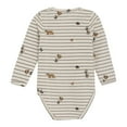 thumbnail image 2 of Minymo Long-Sleeve Bodysuit - Sandshell Prints (12 Months), 2 of 3