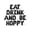 Black, variant on Letter Balloons - EAT DRINK AND BE HOPPY 16" Inch Alphabet Letters Foil Mylar Balloon Easter Party Banner (Gold)