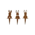 thumbnail image 3 of zhangmingg Metal Rabbit Garden Stake Decorative Ornament for Outdoor Festive Yard and Patio, 3 of 8