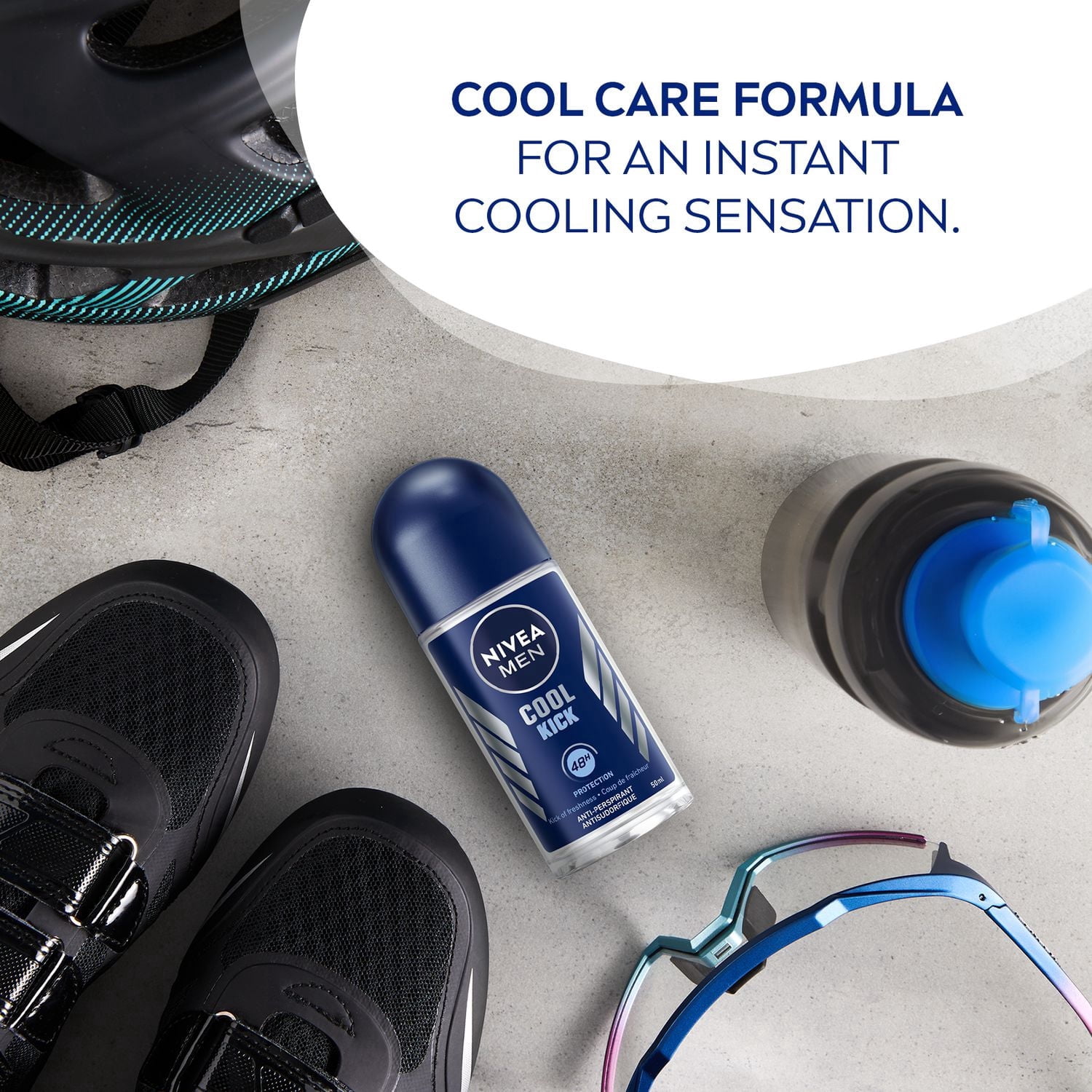 NIVEA Men Cool Kick Roll-On Anti-Perspirant