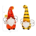 thumbnail image 2 of 9.8 Inch Terracotta Whimsical Ladybug and Bee Gnome Figurine Set of 2, 2 of 5