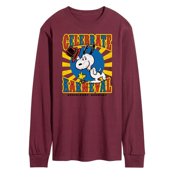 Peanuts - Snoopy Celebrate Karneval - Men's Long Sleeve T-Shirt