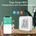 thumbnail image 2 of Advancent Temperatura Humedad WIFI Termómetro Higrómetro Termómetro Sensor de humedad para el hogar Accesorios para electrodomésticos, 2 of 6