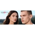 thumbnail image 5 of Limerencia Titanium Flat Back Stud Earrings for Women Men, F136 Cartilage Studs | Hypoallergenic Earrings, Helix Cartilage Earrings with White Opal，5mm, 5 of 10