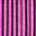 thumbnail image 1 of Ahgly Company Indoor Square Abstract Pink Modern Area Rugs, 7' Square, 1 of 4
