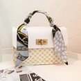 thumbnail image 3 of Bolso de moda, bolso pequeño, bolso cuadrado pequeño estampado, bolso de cadena, bolso bandolera, bolso de hombro, 3 of 5