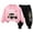 Pink, variant on mgoYE Toddler Baby Boy Outfits Fall 6 12 18 24 Months 2T 3T 4T 5T Toddler Boy Fall Outfits Pullover Pants Sets Toddler Winter Clothes(Pink,3-4 Years)