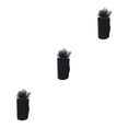 thumbnail image 3 of maskred Polyester Durable And Reliable White Roll Wrist Tulle Essential For DIY Weddings Color Available black 3Set, 3 of 6