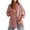 Red, variant on Womens 2025 Oversized Striped Button Down Shirts Boyfriend Long Sleeve Casual Work Blouses