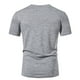 thumbnail image 4 of pstuiky camiseta de hombre, Camiseta de manga corta con cuello redondo y estampado liso para hombre ropa de hombre xl, 4 of 7