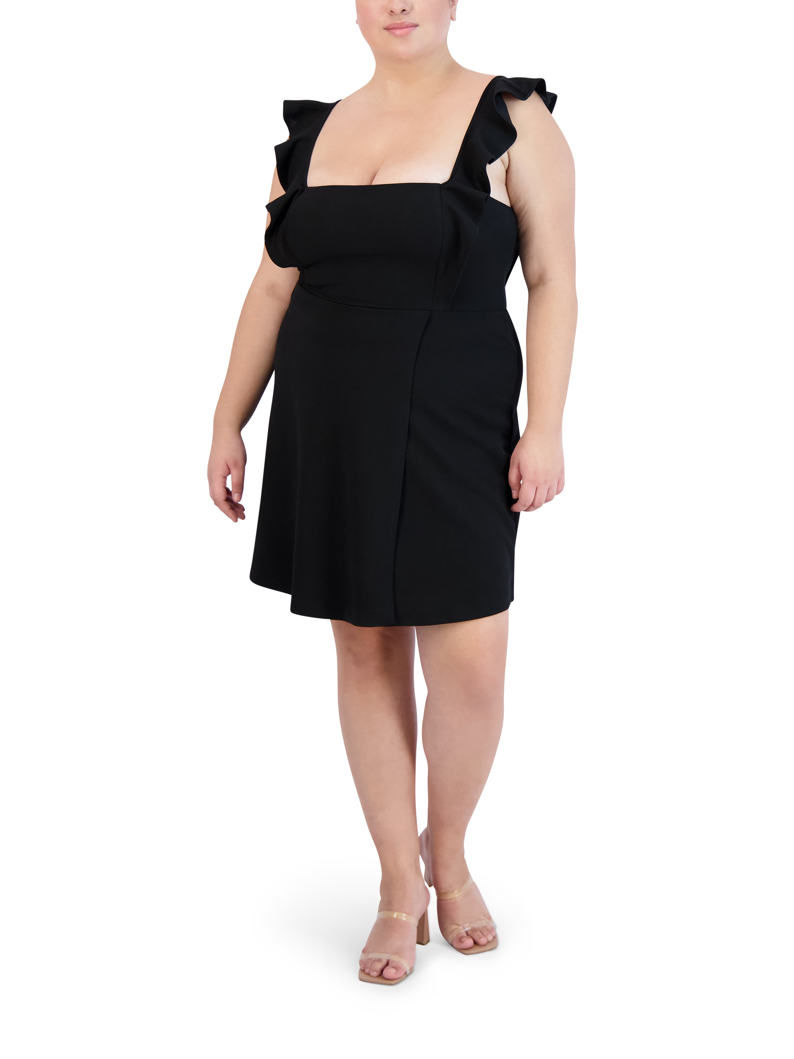 BCBG Paris Ruffle Strap Mini Dress, Women