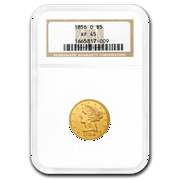 1856-O $5 Liberty Gold Half Eagle XF-45 NGC