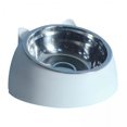 thumbnail image 1 of 3 Cuencos Para Perros Y Gatos Elevados, Inclinados Y Antideslizantes, Color, 1 of 5