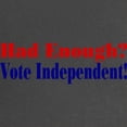 thumbnail image 2 of CafePress - Vote Independent Maternity Dark T Shirt - Maternity Dark T-Shirt, 2 of 3