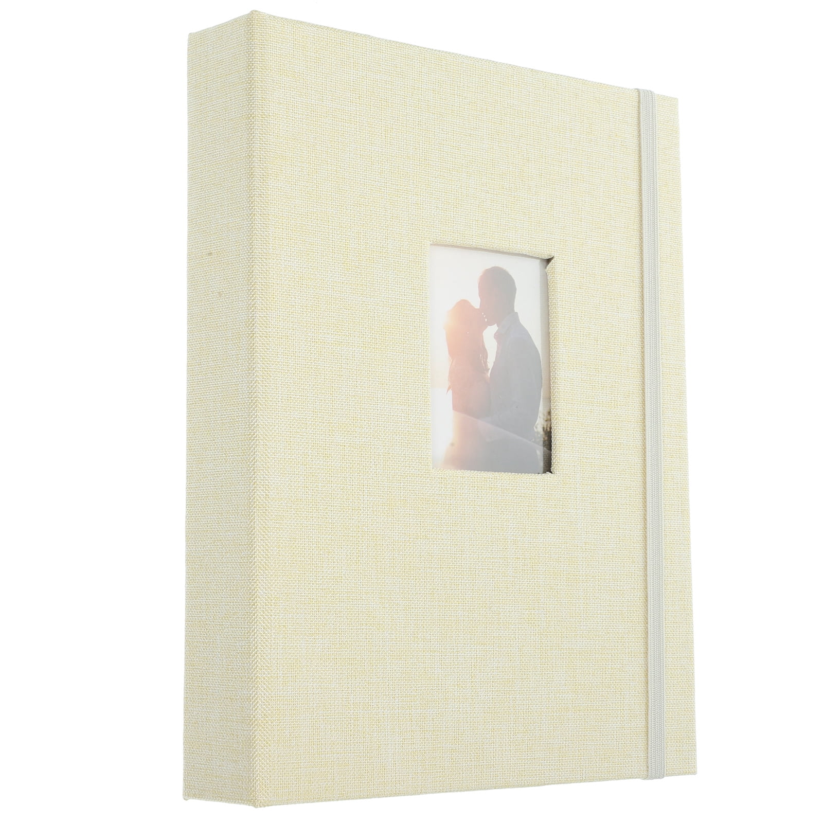 Classic Black Photo Album - Holds 300 4x6 Pictures, 3 Photos Per Page, Durable Hardcover For Memory Keeping