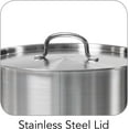 thumbnail image 4 of Tramontina 80117/581DS Pro-Line Marmite Couverte en Acier Inoxydable, 24 Litres, Certifiée NSF, 4 of 6