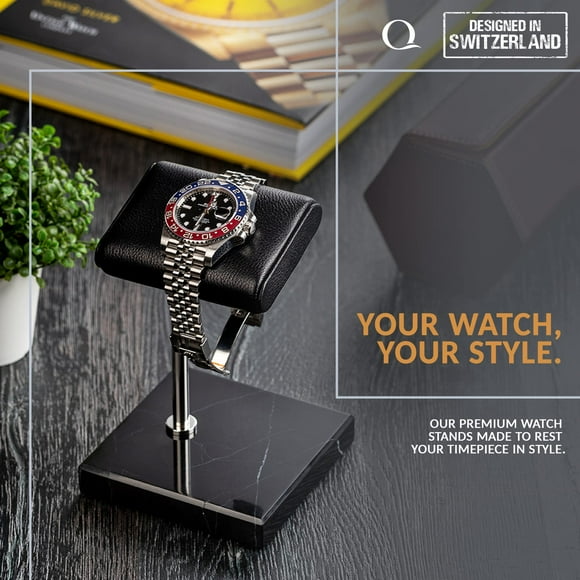 Soporte de reloj QWATCHBANDS hecho a mano en piel de Napa it