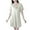 White, variant on Timegard Nightgowns for Women Pajamas Lace V Neck Short Sleeve Homewear Casual Soft Thin Sleep Dresses