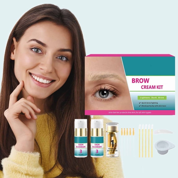 Permanently Illuminate And Lighten Dark Eyebrows