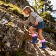 thumbnail image 4 of HSYAAMOO Girls Kids Rain Boots Colorful Polka Dots – Waterproof Lightweight Easy-on Drawstring Non-Slip Rubber for Outdoor Play, 4 of 7