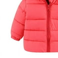 thumbnail image 3 of Toddler Boys Girls Winter Puffer Jackets With Ears Kids Hooded Coats Outerwear 1-5Y, 3 of 6