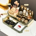 thumbnail image 3 of Organizador de maquillaje Tidyladyo para encimera con doble cajón y 360°, 3 of 9
