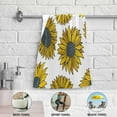thumbnail image 6 of GZHJMY Sunflower Soft Hand Towels, 2 Pcs Absorbent Bath Towel Decorative Fingertip Towels for Bathroom Gym Spa Hotel Beach Swimming Pool,14.4"x 28.3", 6 of 7