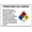 Warning Sign 2, variant on Warning Sign Hydrofluoric Acid,Causes Burn to Eyes Skin Respiratory Tract Sign Business Sign 12X8 Inches Aluminum Metal Tin Sign