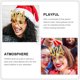 thumbnail image 2 of Gafas navideñas GOOHOCHY, gafas decorativas, accesorios para fiestas navideñas, 2 of 8
