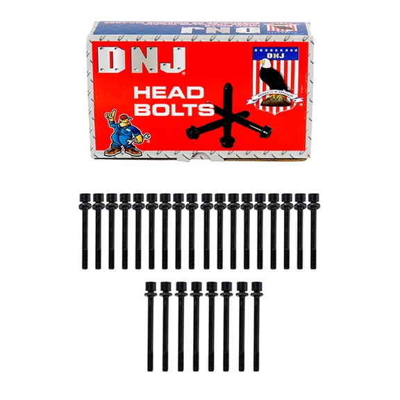 DNJ HBK634 Head Bolt Kit Fits Cars & Trucks 96-04 Infiniti Nissan Frontier 3.3L V6 SOHC 12v