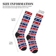 thumbnail image 2 of Picia Fourth Of July Printed Sports Compression Socks - 15-20mmHg Graduated Compression, High-Performance Soft and Breathable Socks for Men and Women, 2 of 5