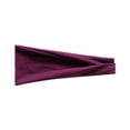 thumbnail image 4 of Workout Headbands For Women's Athletic Non Slip Solid Color Stretchy Sweatbands Running Yoga Fitness Sports Hair Bands (Free Size, Purple), 4 of 5