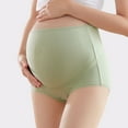 thumbnail image 4 of Travelwant Women's Maternity High Waist Underwear Pregnancy Seamless Soft Hipster Panties Over Bump, 4 of 8