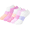 Pink/White, variant on Hanes Girls No-Show Socks Value Pack, 5-Pack, Absolute Active No-Show Socks for Girls